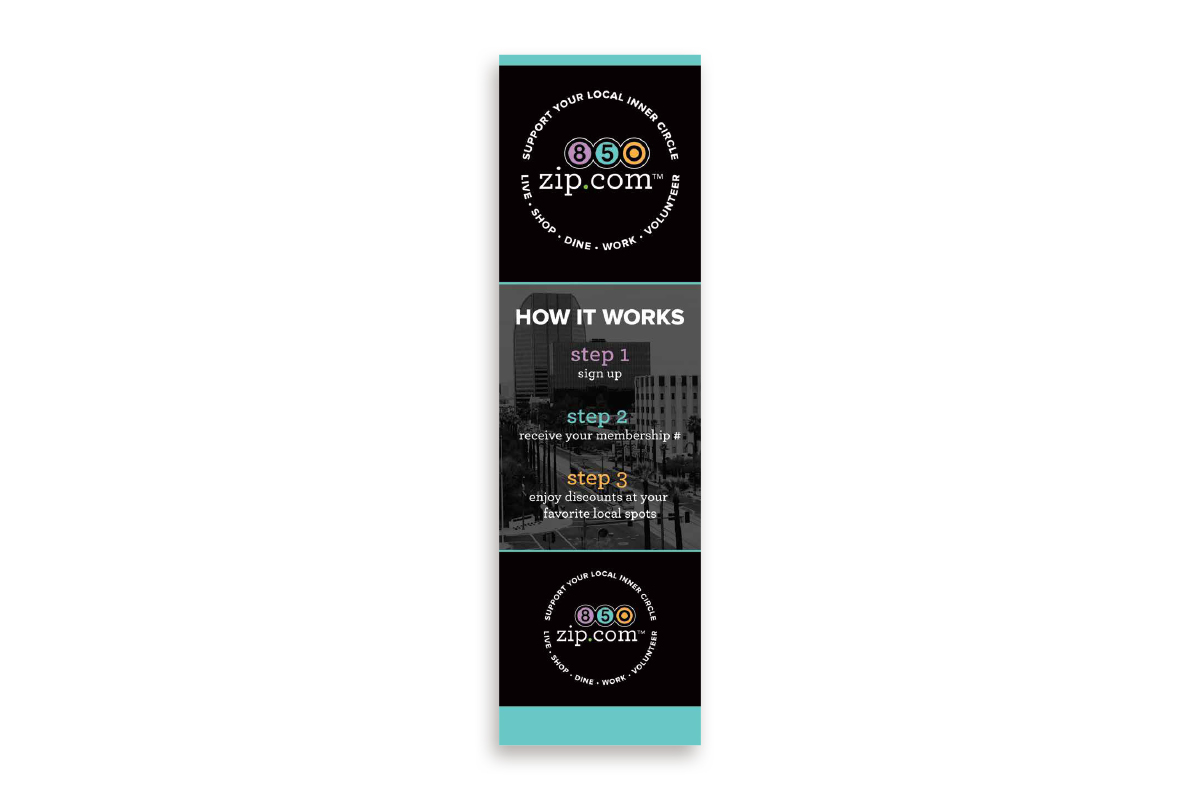 850zip Special event signage