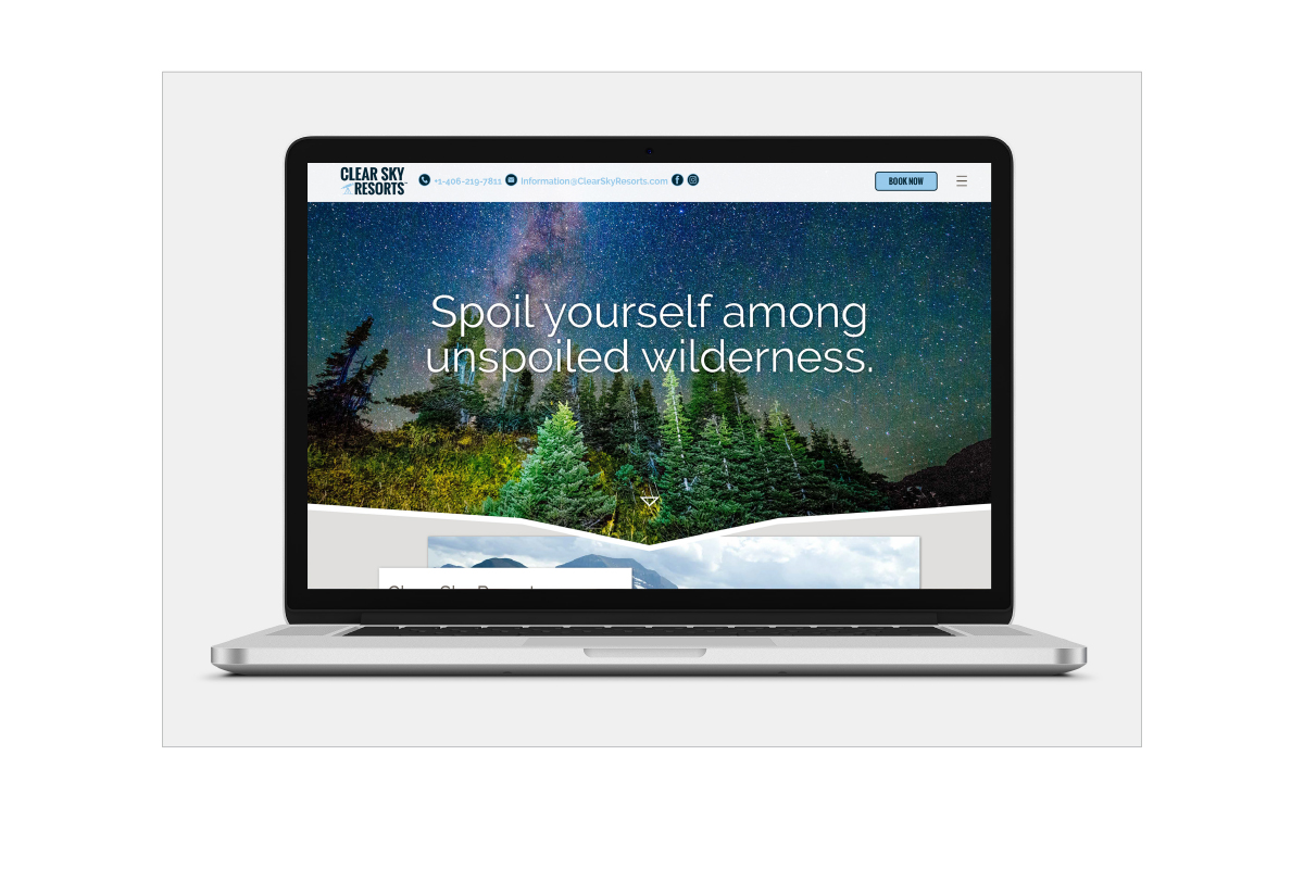 Clear Sky Resorts Website